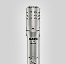 Micro dành cho nhạc cụ Shure SM81