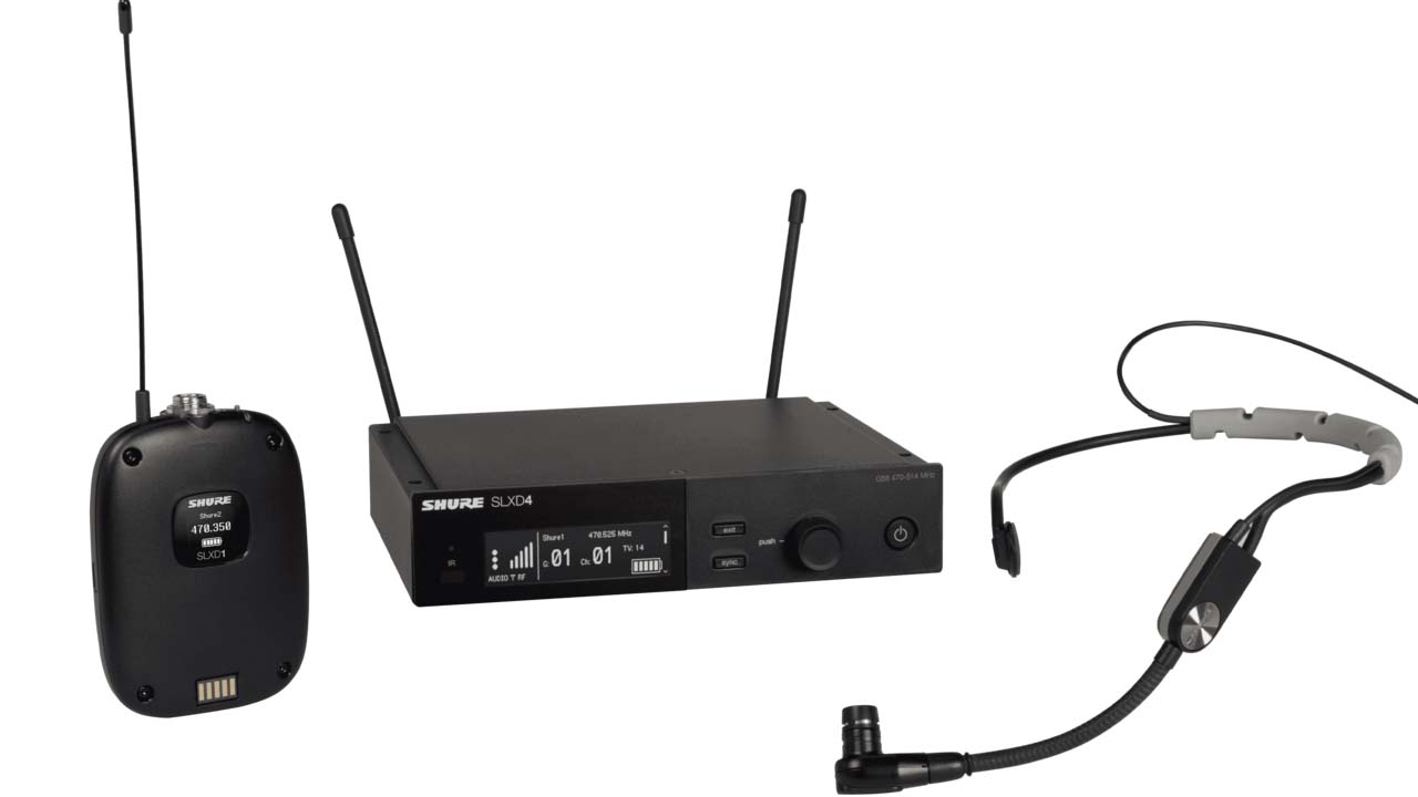 Bộ micro không dây cài áo Shure SLXD14A/SM35