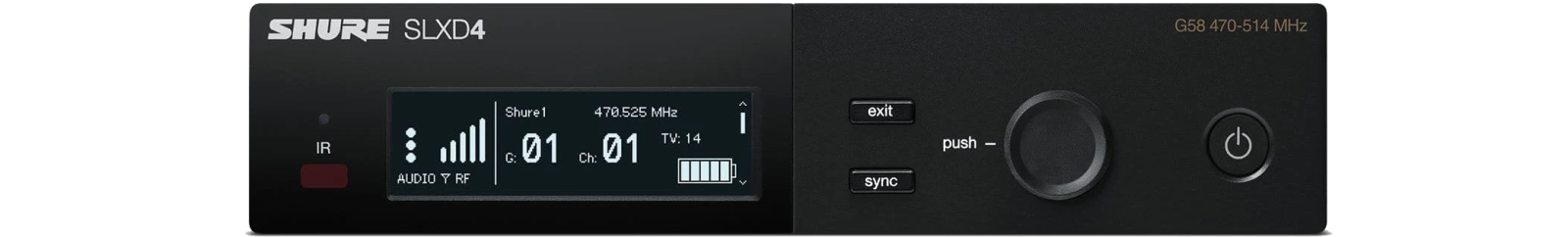 SLXD4: Receiver dòng SLX-D mới