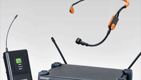 Bộ thu và phát kèm micro cài đầu Shure  SLX14A/SM31FH